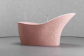 Freestanding slipper shape bathtub