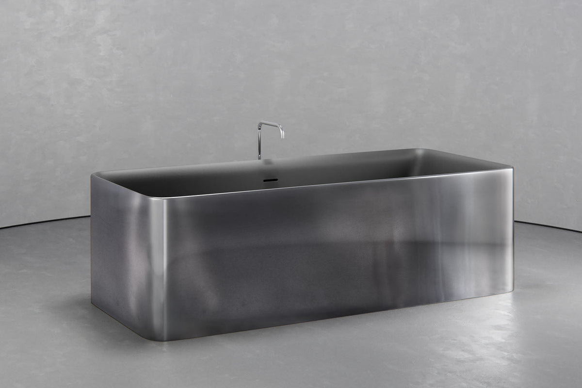 Freestanding Rectangular Bathtub