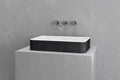 Rectangular vessel sink