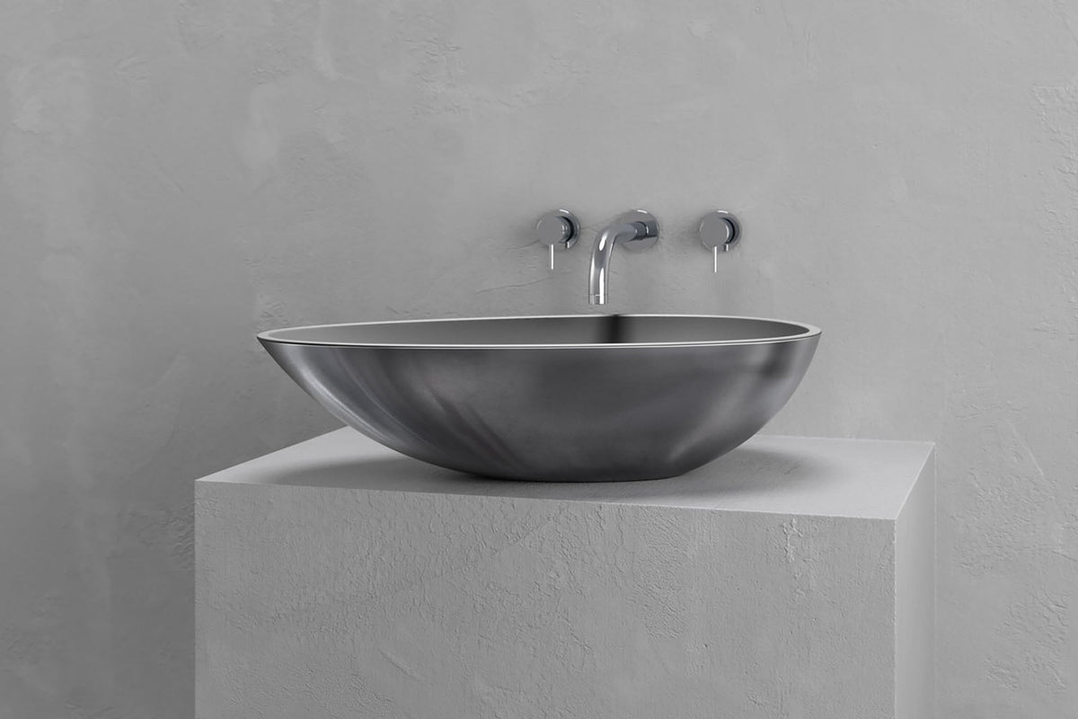 Egg-Shaped Vessel Sink