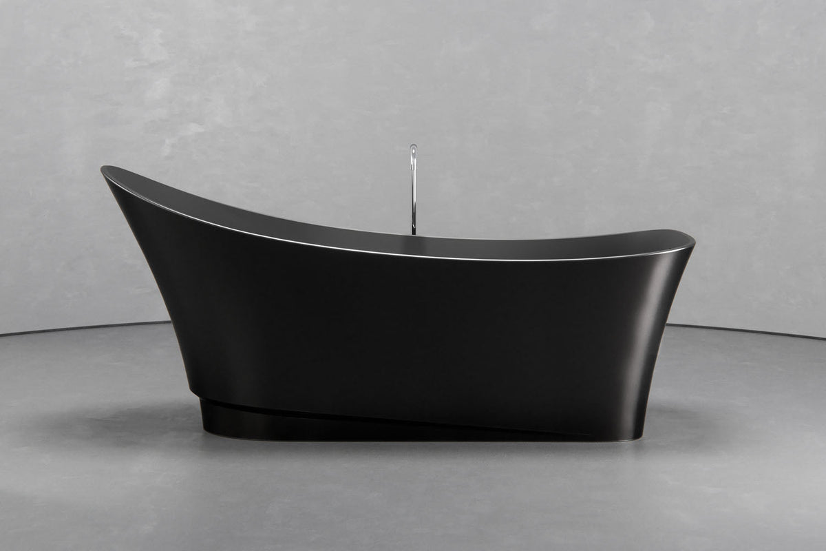 Freestanding Boat Shaped Bathtub