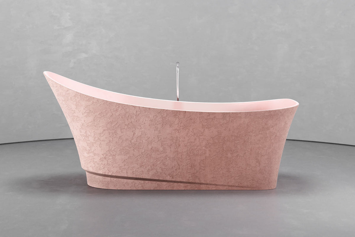 Freestanding Boat Shaped Bathtub