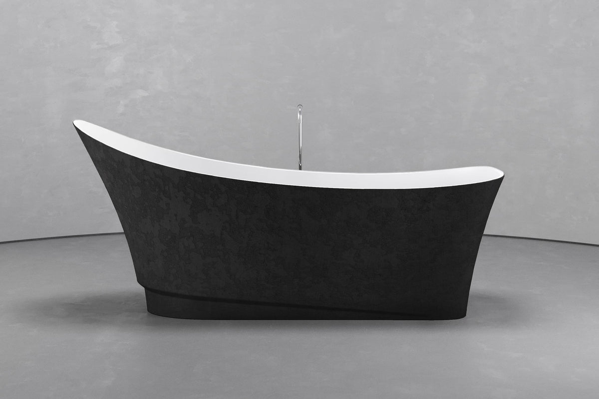 Freestanding Boat Shaped Bathtub