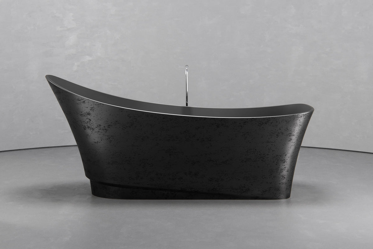 Freestanding Boat Shaped Bathtub