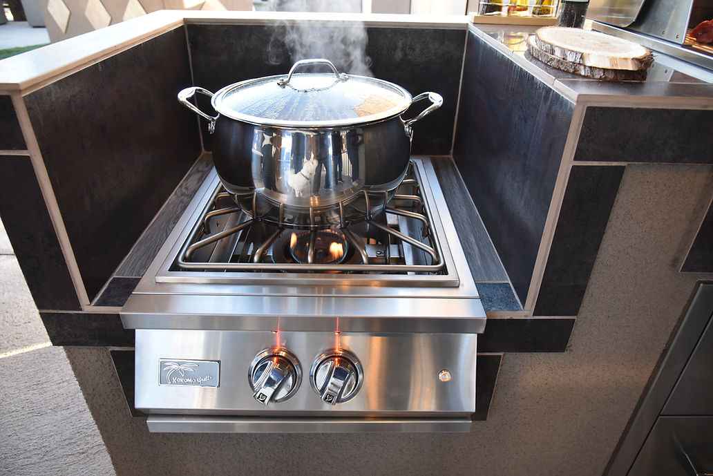 Montego Outdoor Kitchen BBQ Island – Stylish Built-In Grill Island for Patios