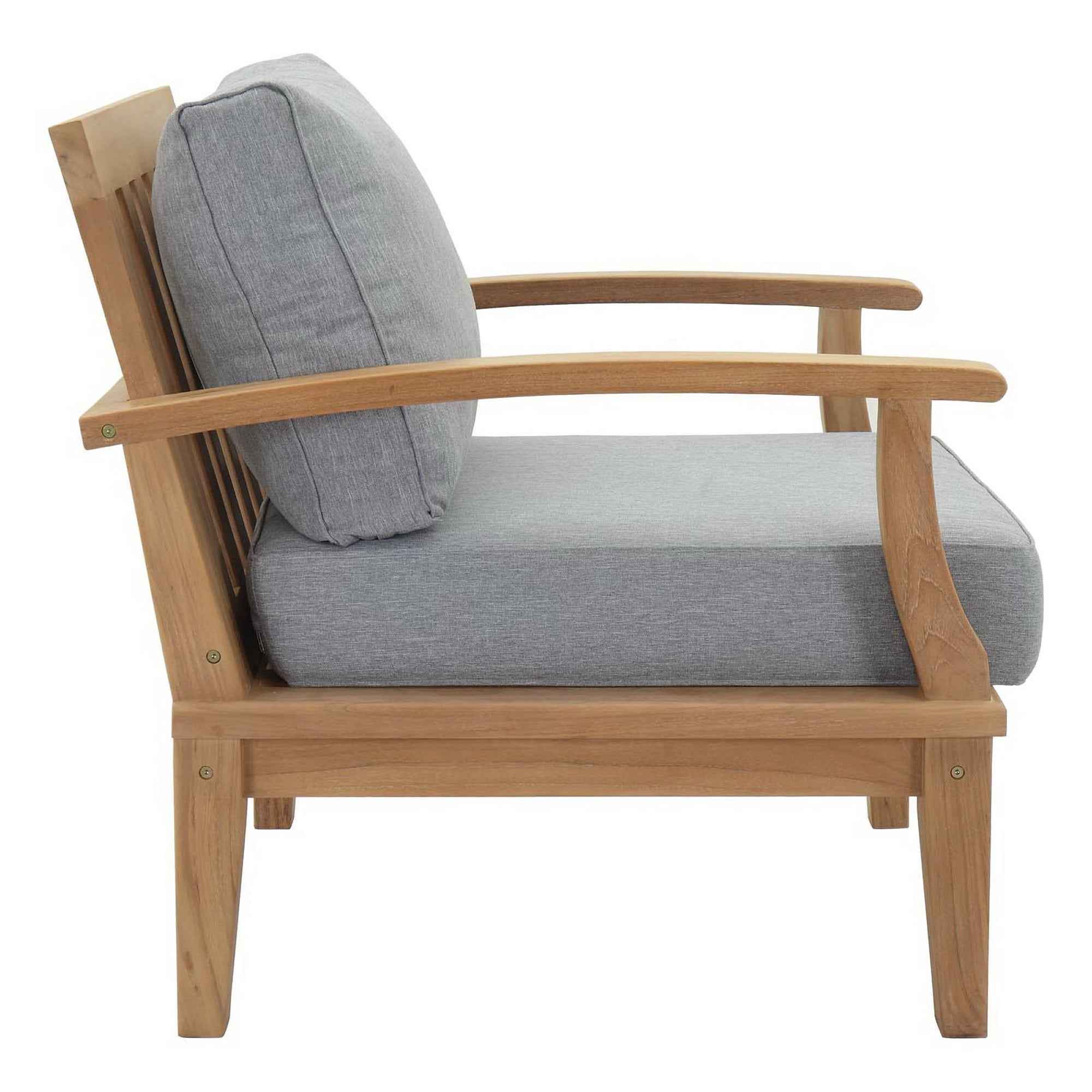 Marina 9-Piece Outdoor Teak Lounge Set - by Modway
