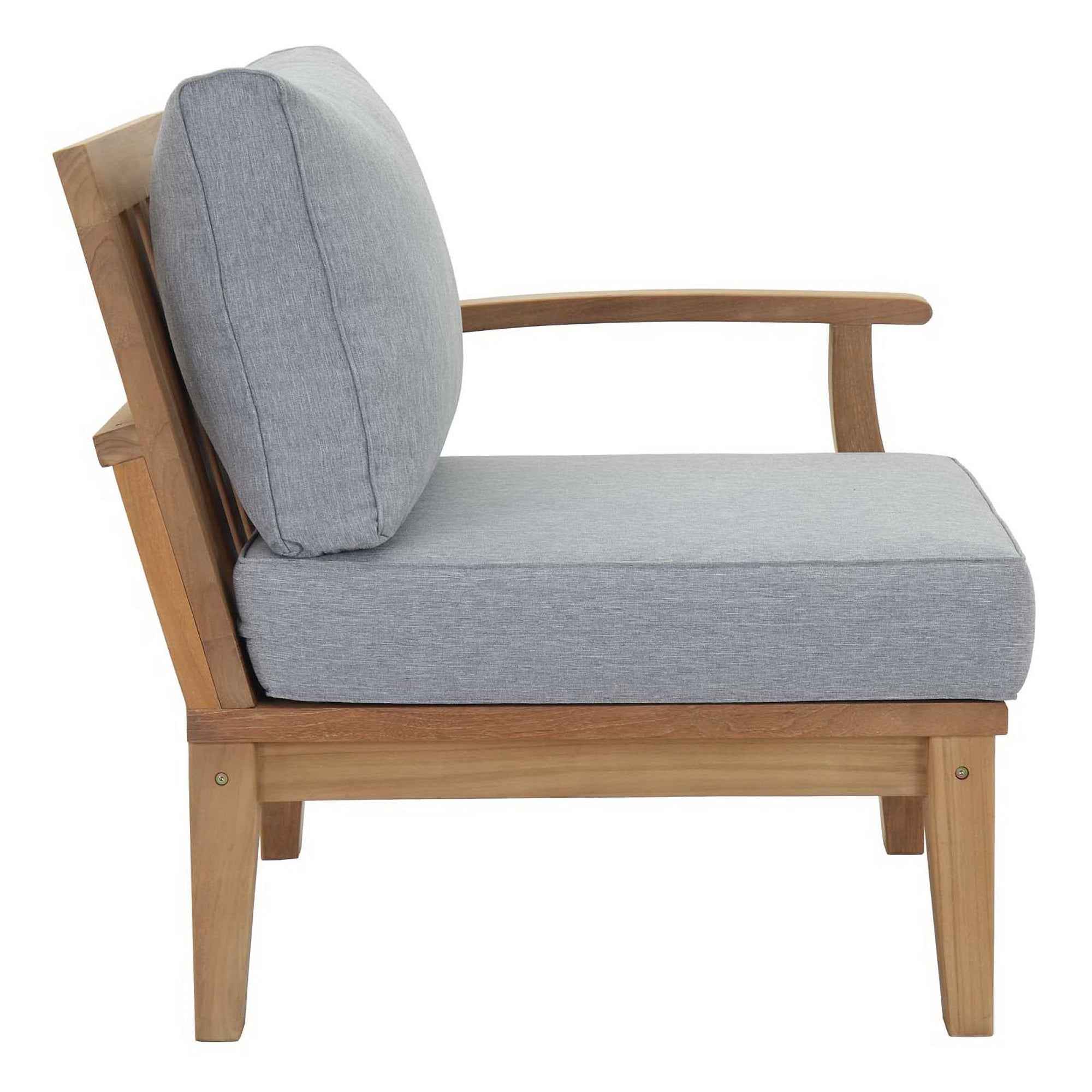 Marina 9-Piece Outdoor Teak Lounge Set - by Modway