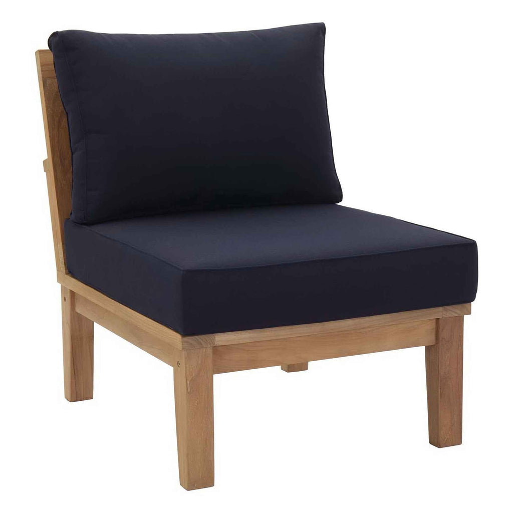 Marina 9-Piece Outdoor Teak Lounge Set - by Modway