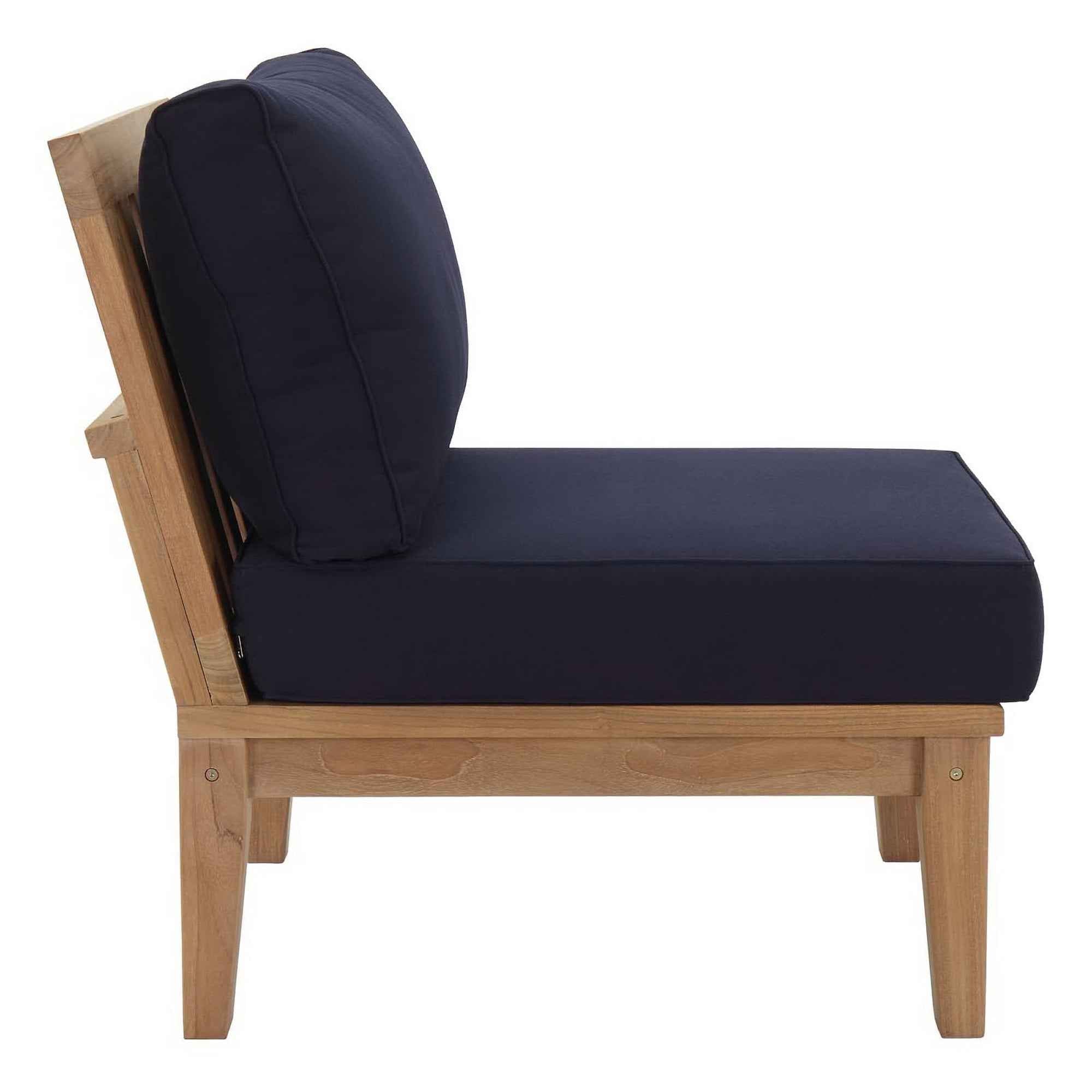 Marina 9-Piece Outdoor Teak Lounge Set - by Modway