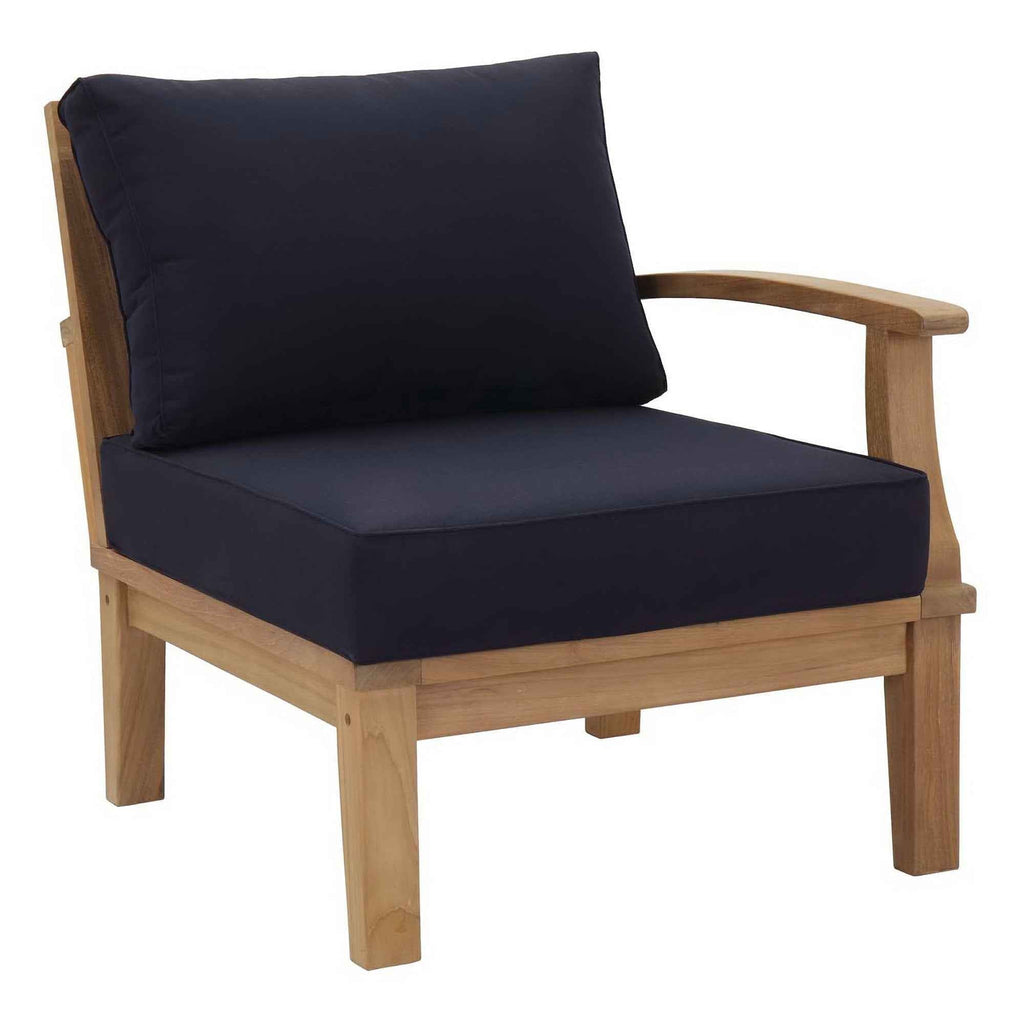 Marina 9-Piece Outdoor Teak Lounge Set - by Modway