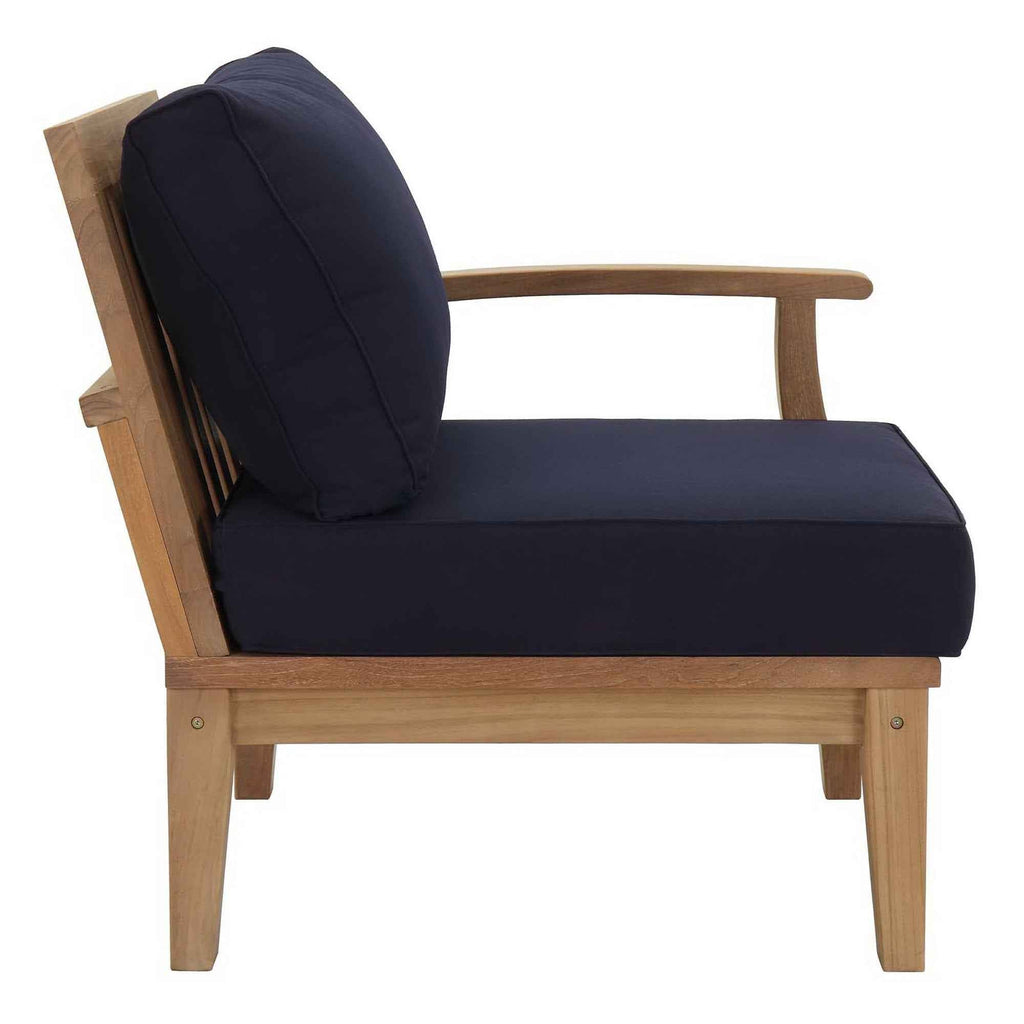 Marina 9-Piece Outdoor Teak Lounge Set - by Modway