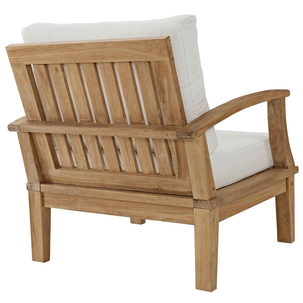 Marina 9-Piece Outdoor Teak Lounge Set - by Modway