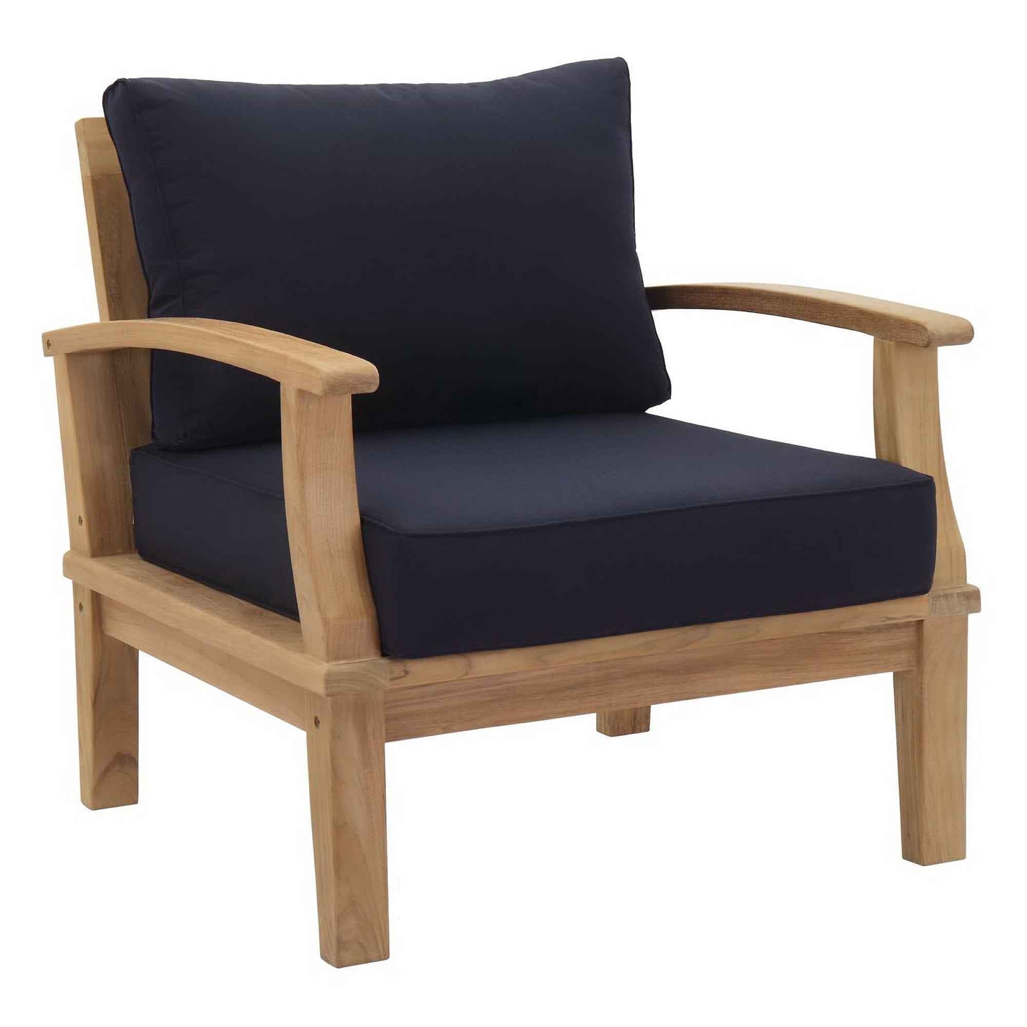 Marina 8-Piece Outdoor Teak Sectional Set