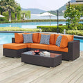 Convene 5-Piece Outdoor Sectional Set for Ultimate Comfort