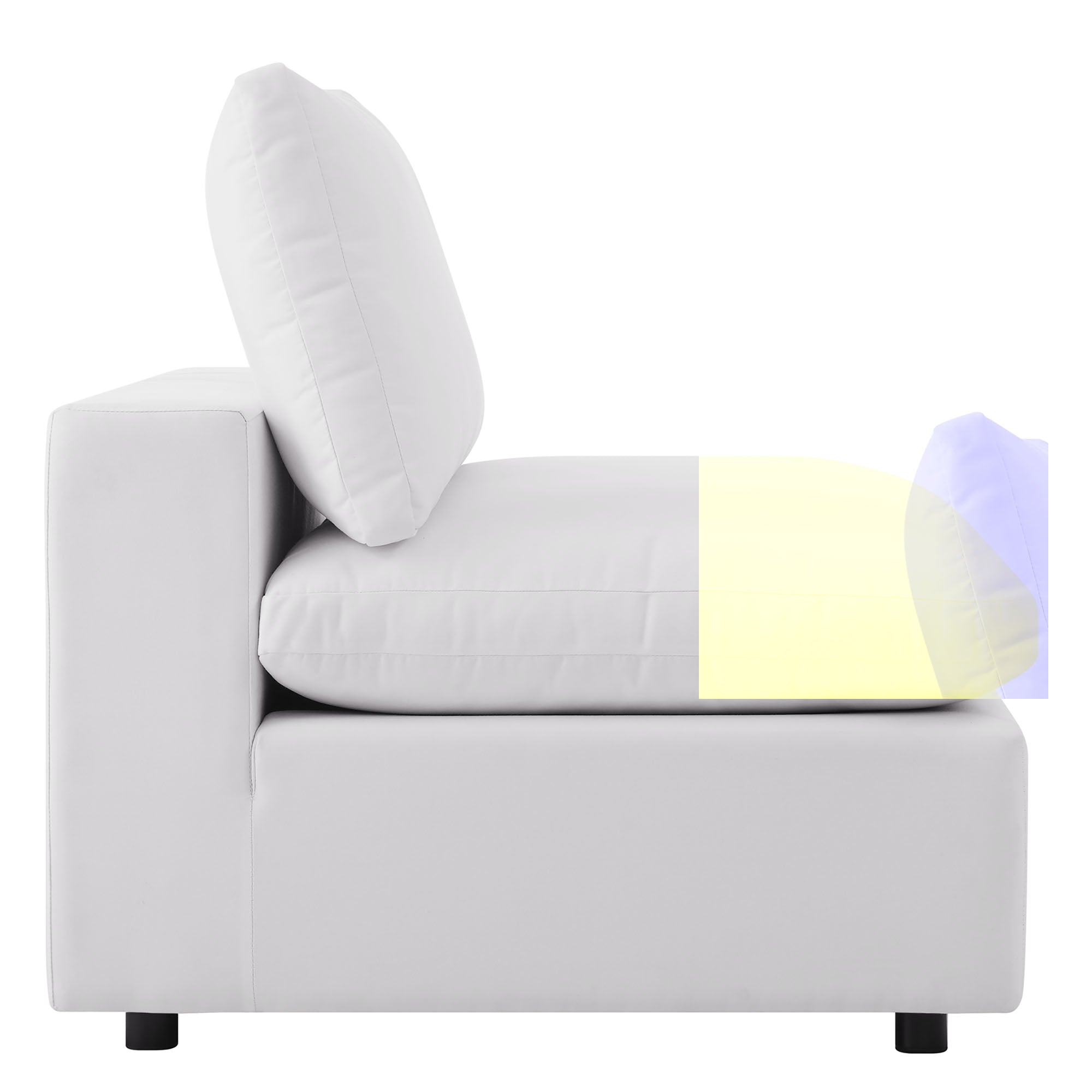 Outdoor Sectional Sofa Set by Modway – Stylish 5-Piece Furniture for Patios