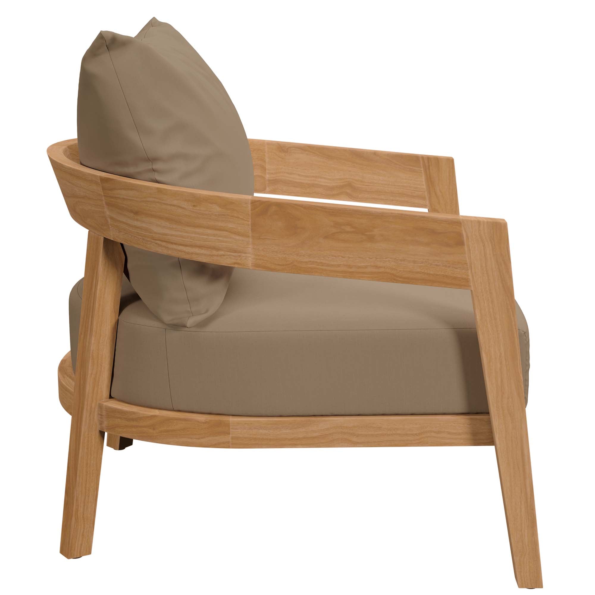 Brisbane Teak Outdoor 3-Piece Patio Set - Stylish Design