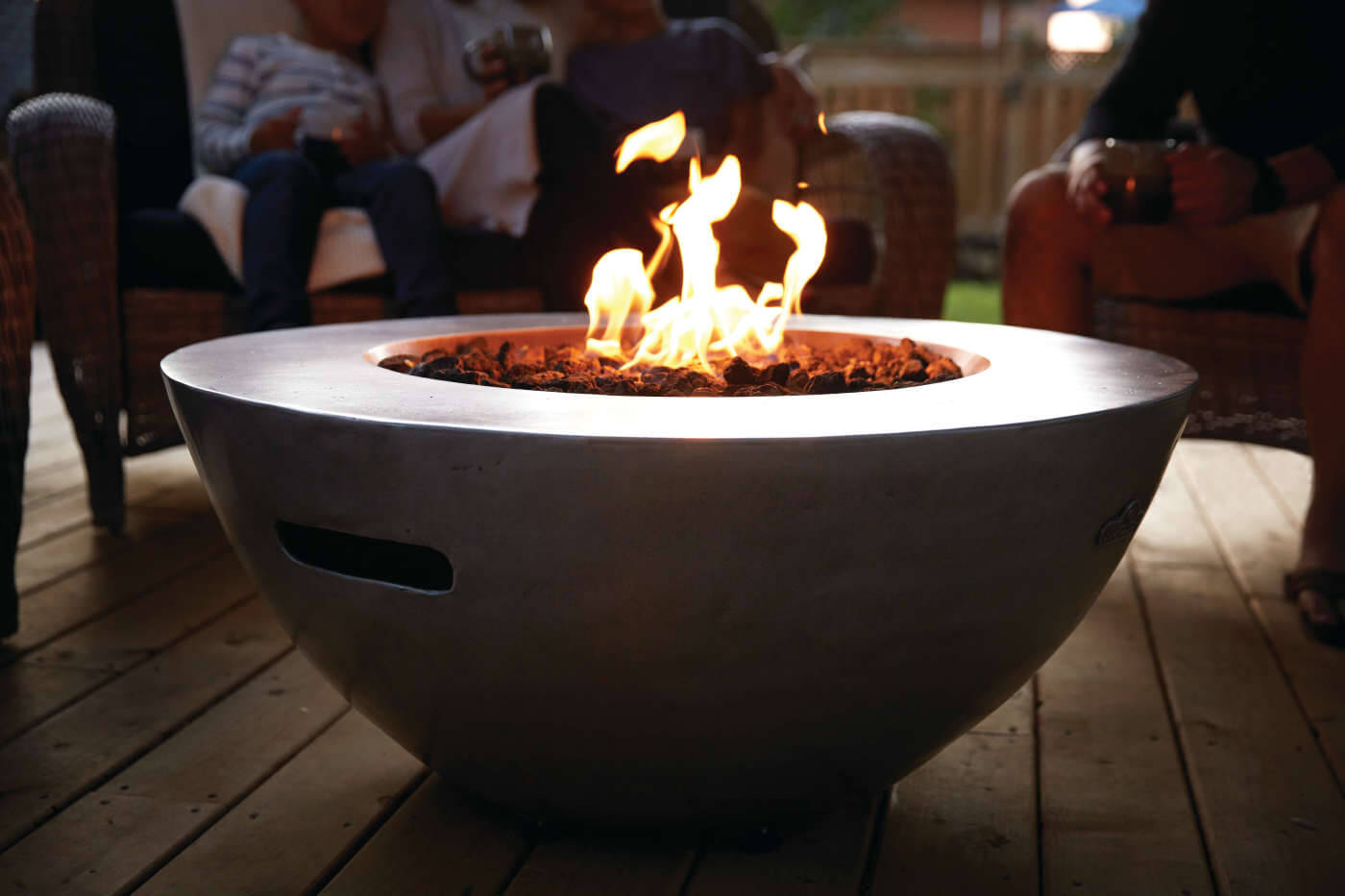 Nexus 36-Inch Round Fire Table – Patioflame Table