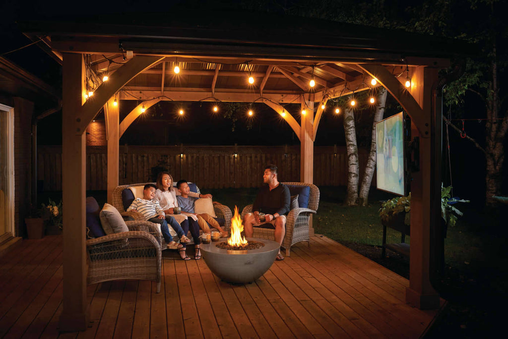 Nexus 36-Inch Round Fire Table – Patioflame Table