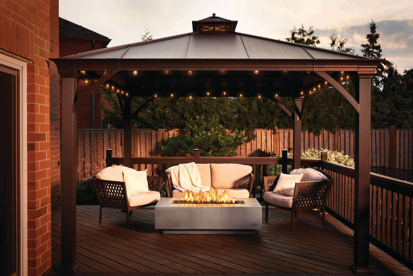 Nexus 56-Inch Patioflame Fire Table for Ultimate Outdoor Enjoyment