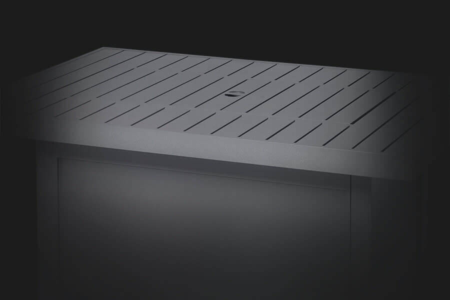 Hamptons Rectangle Patioflame Fire Table