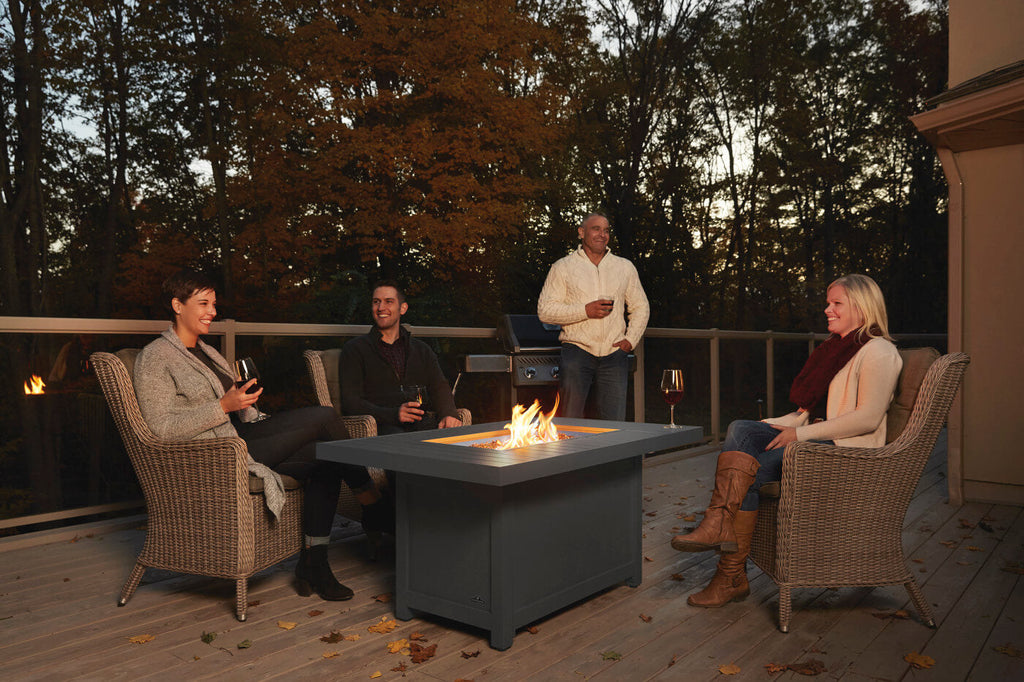 Hamptons Rectangle Patioflame Fire Table
