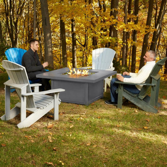 Hamptons Square Patioflame Fire Table – Perfect Outdoor Heating Solution