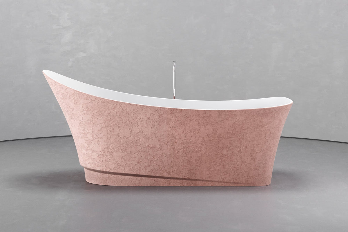 Freestanding Boat Shaped Bathtub