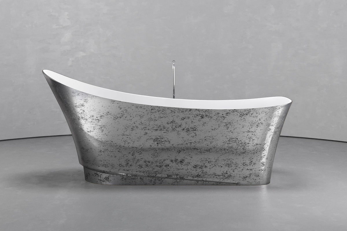 Freestanding Boat Shaped Bathtub