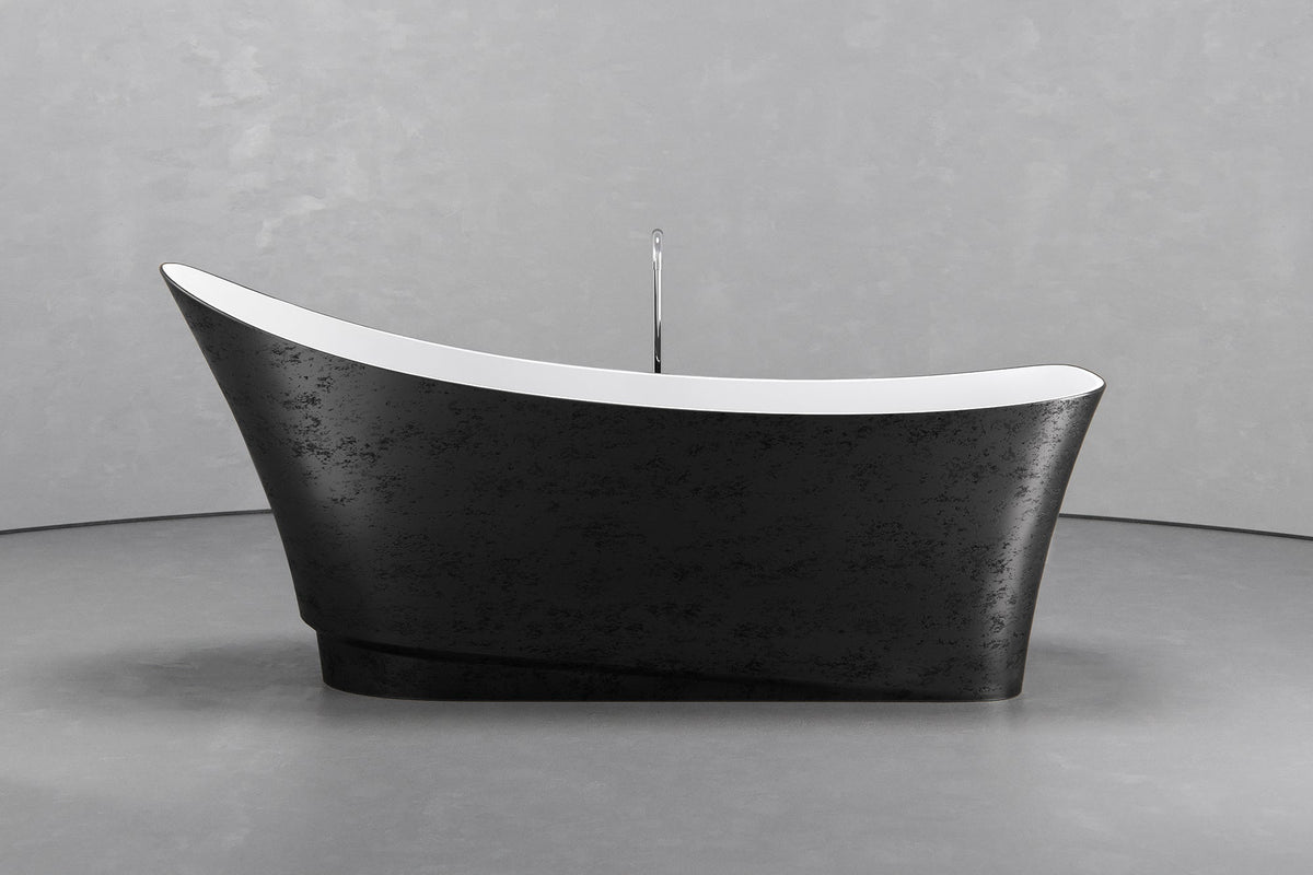 Freestanding Boat Shaped Bathtub