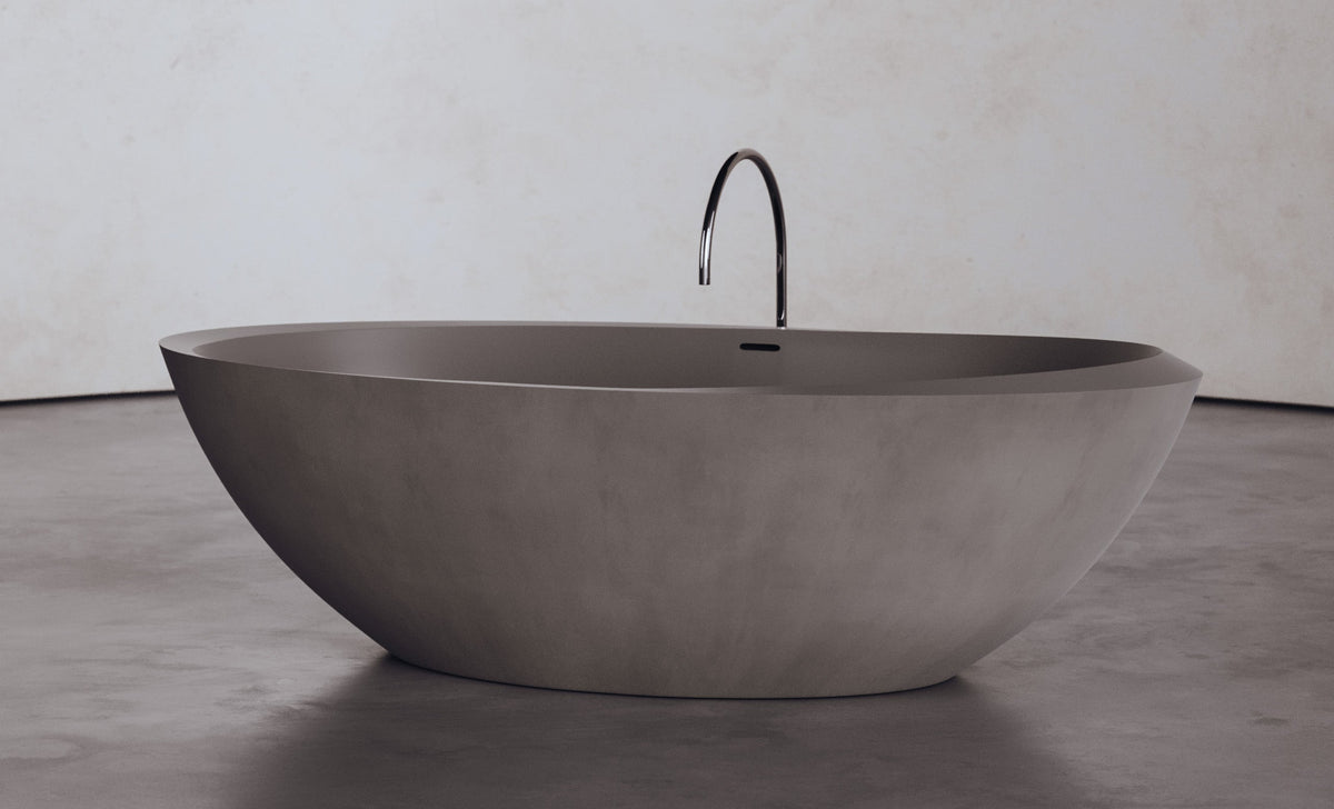 Freestanding Oval Bathtub