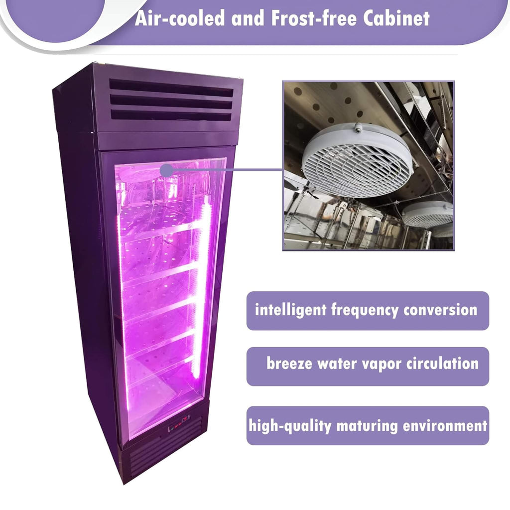 Commercial 400L Stainless Steel 110V Meat Dry Aging Refrigerator