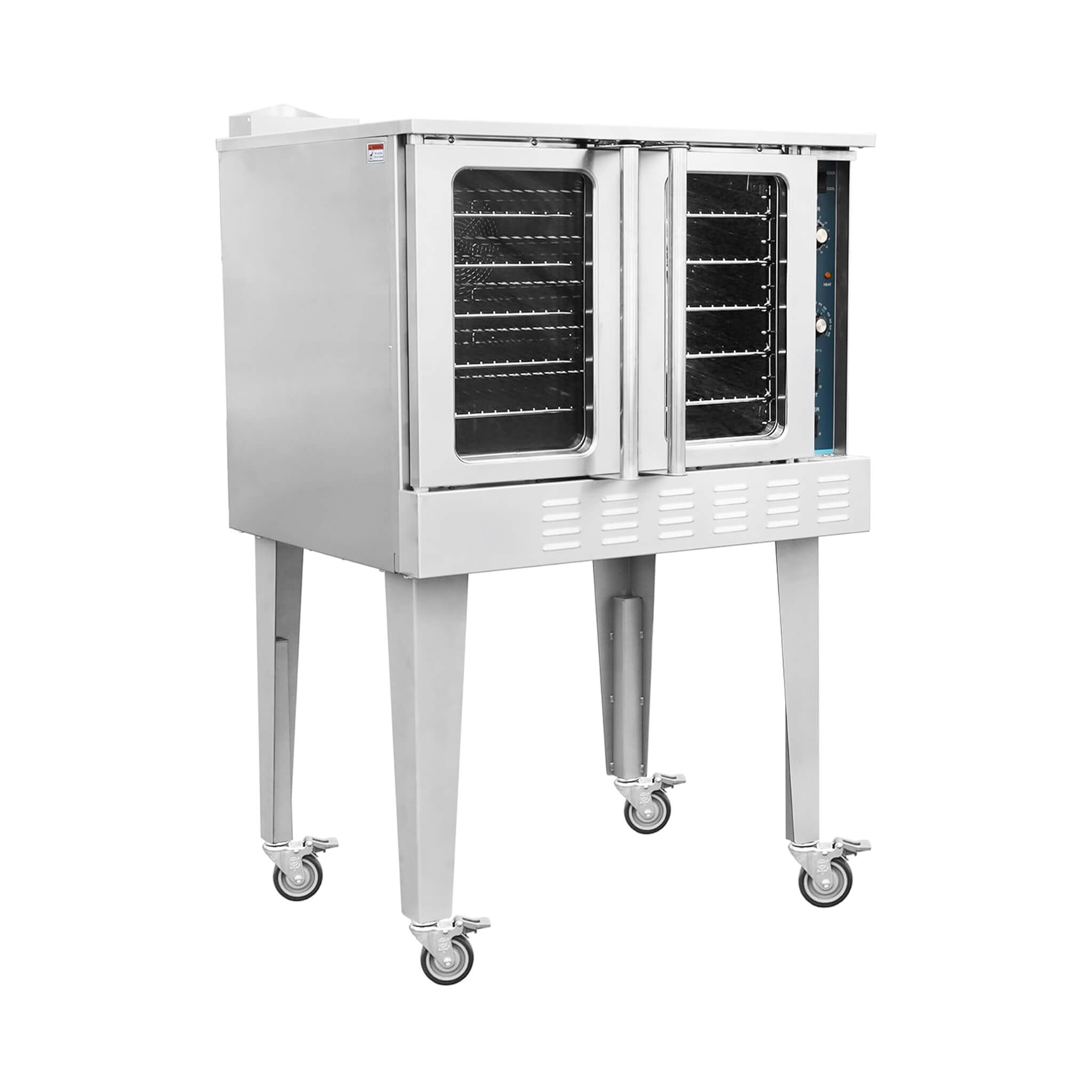 Commercial Full-Size Natural Gas/Propane Single-Deck Convection Oven