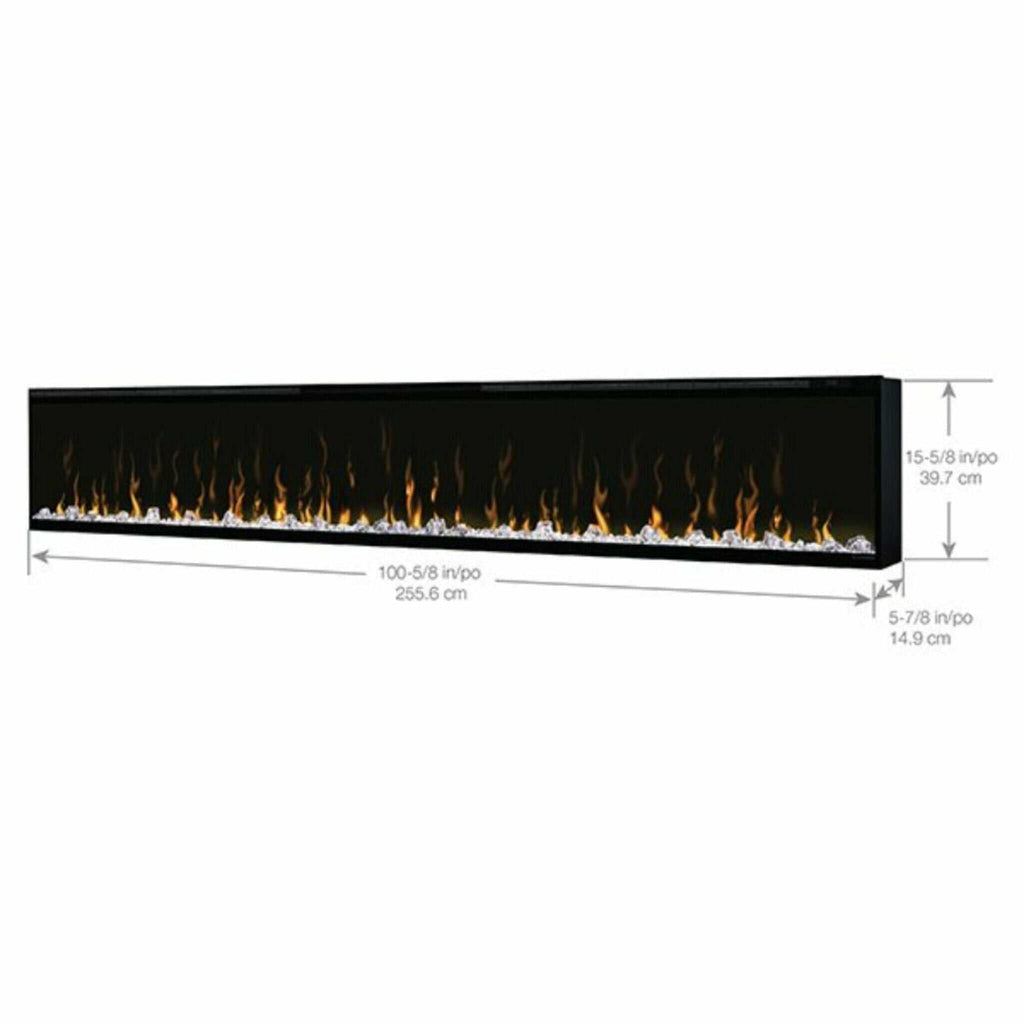 Dimplex IgniteXL 100-Inch Built-In Linear Electric Fireplace [XLF100]