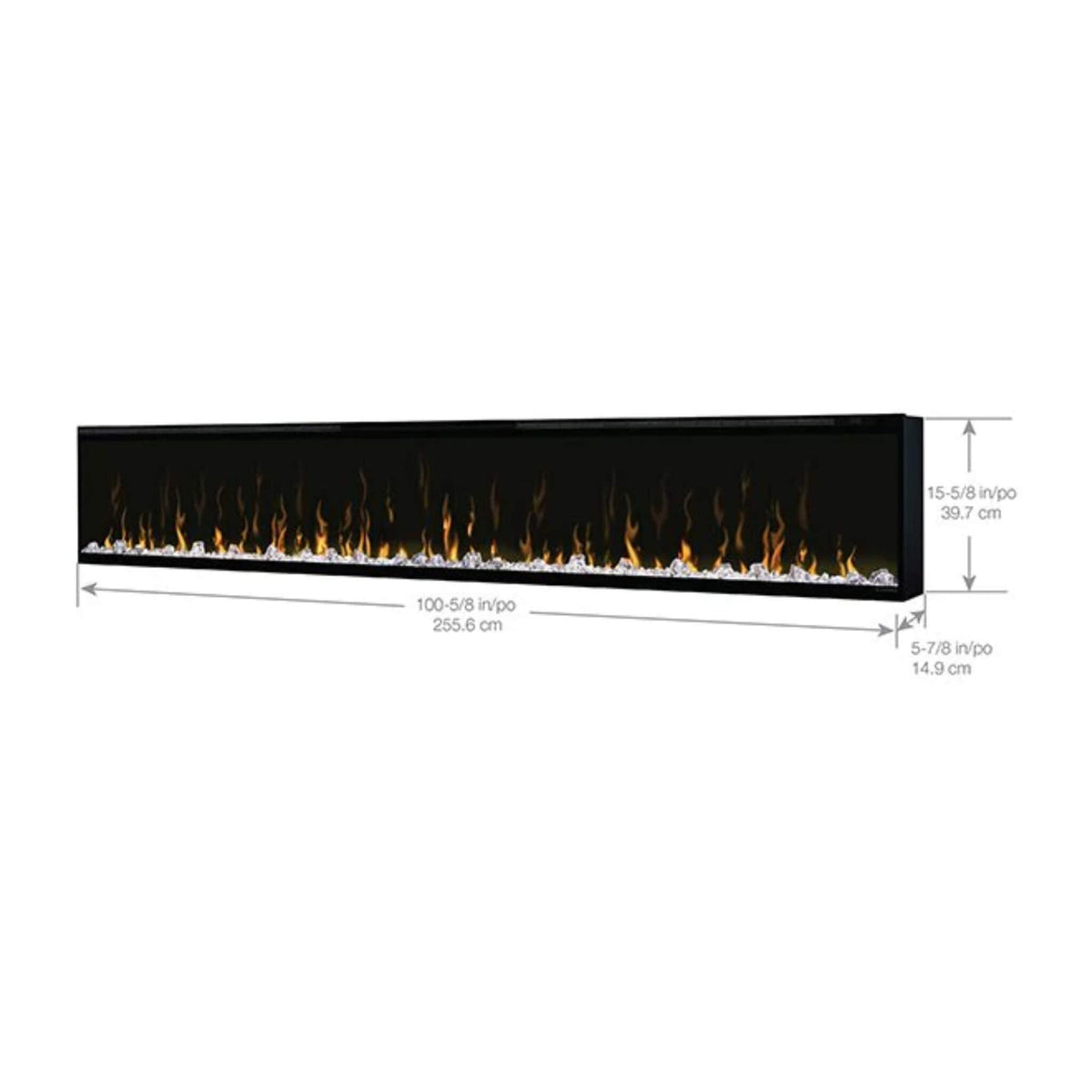 Dimplex IgniteXL 100-Inch Built-In Linear Electric Fireplace [XLF100]