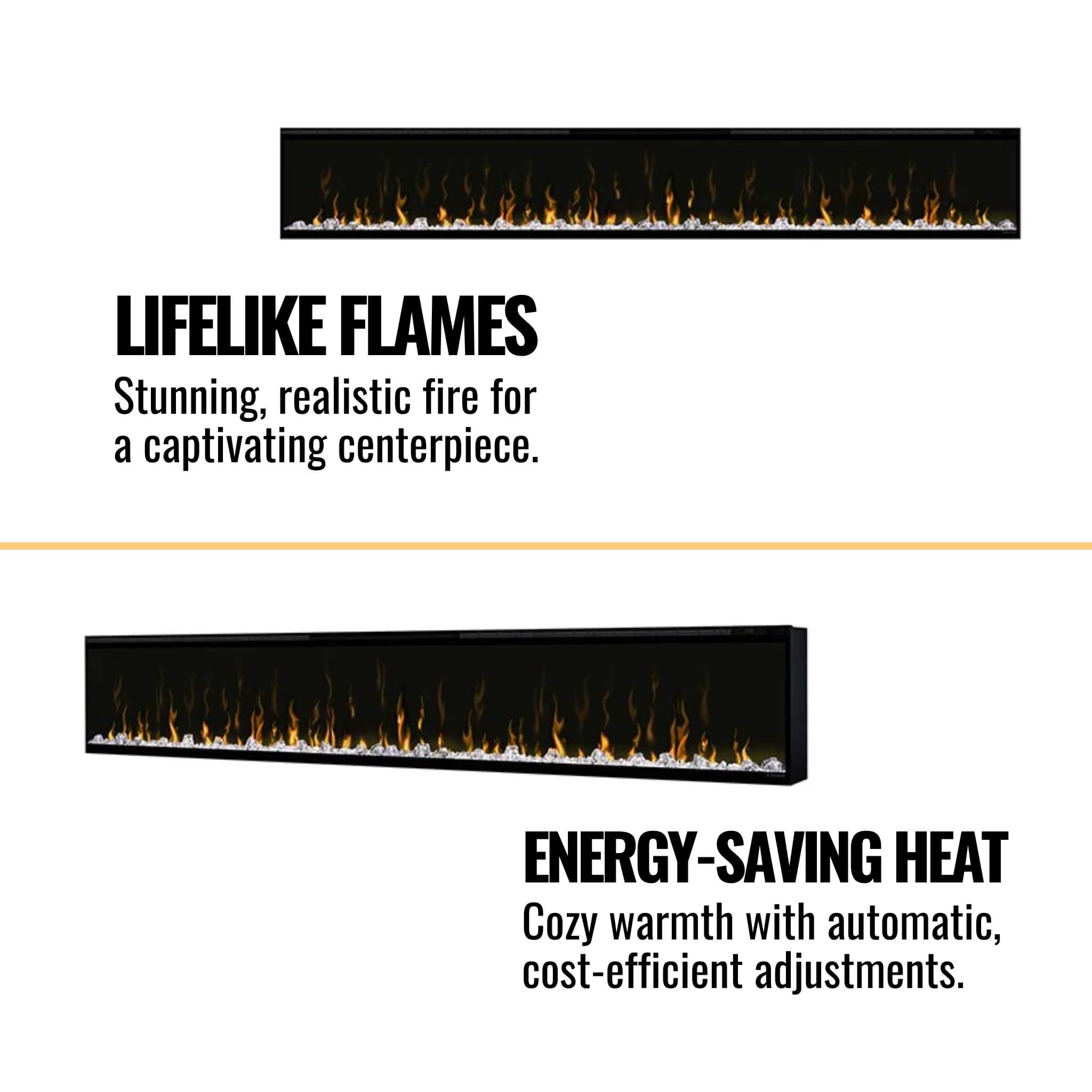 Dimplex IgniteXL 100-Inch Built-In Linear Electric Fireplace [XLF100]
