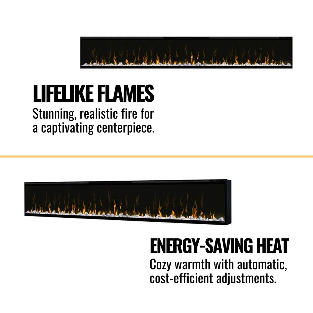 Dimplex IgniteXL 100-Inch Built-In Linear Electric Fireplace [XLF100]