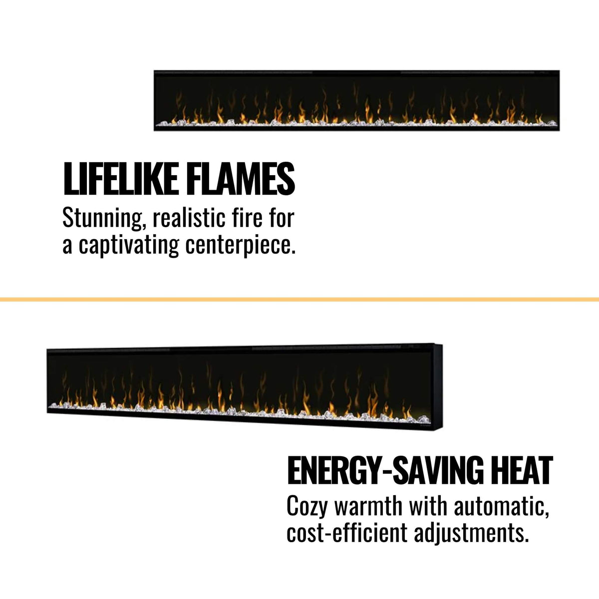 Dimplex IgniteXL 100-Inch Built-In Linear Electric Fireplace [XLF100]