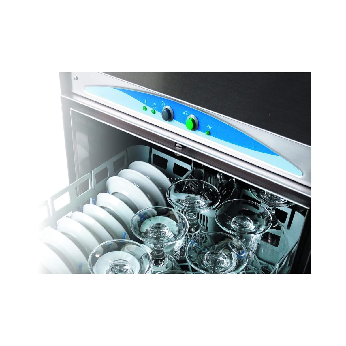 Heavy-Duty High-Temperature Commercial Undercounter Rack Glass Washer
