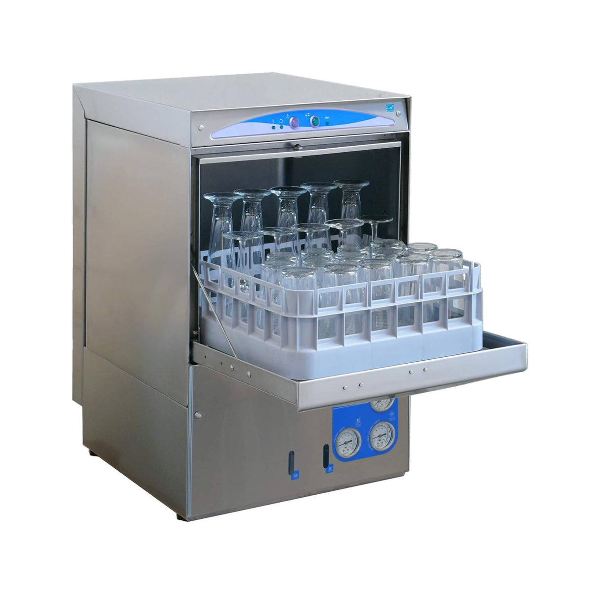 Heavy-Duty High-Temperature Commercial Undercounter Rack Glass Washer