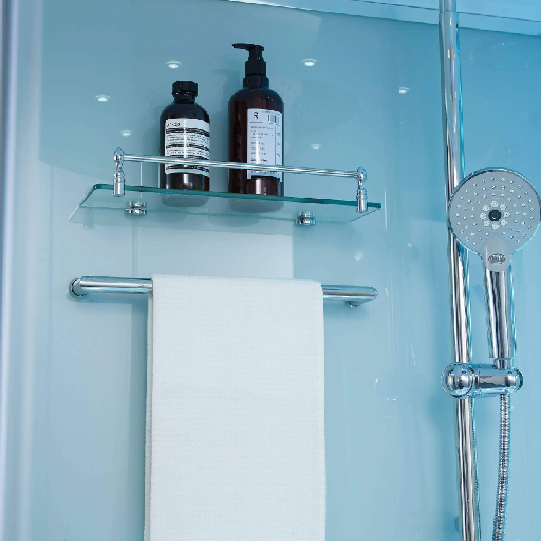 Maya Bath Platinum Comfort Steam Shower with Whirlpool Bathtub [2025 Edition]