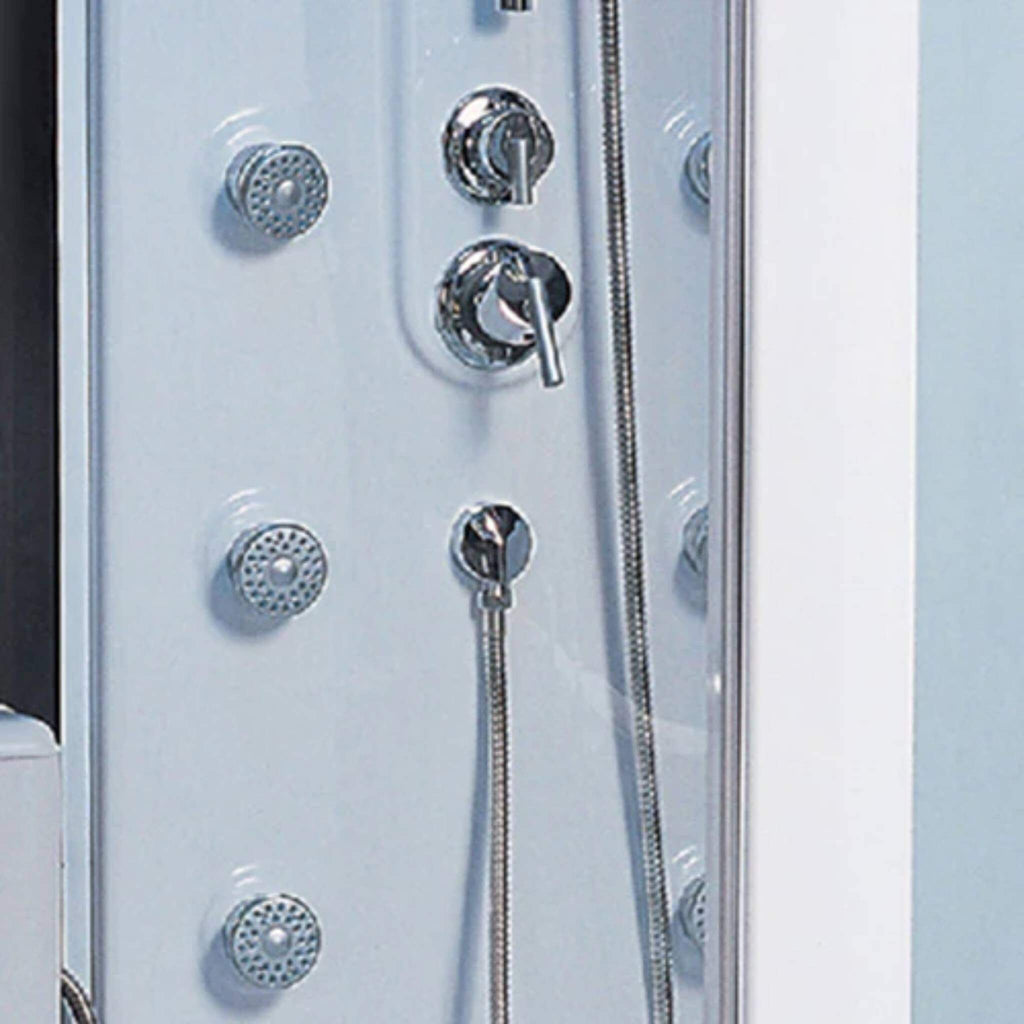 Maya Bath Siena Steam Shower With 10 Acupuncture Jets