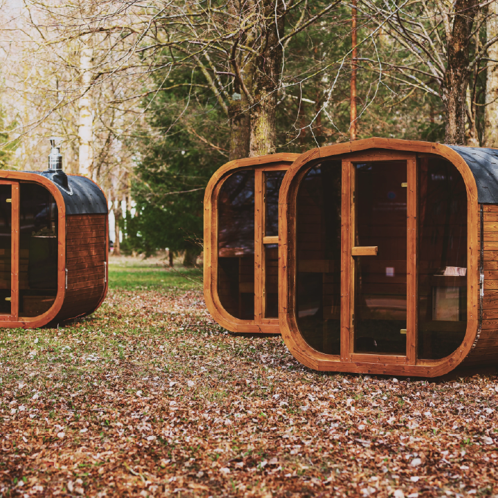 Mande MW12 ThermoWood Sauna for Your Perfect Backyard Retreat