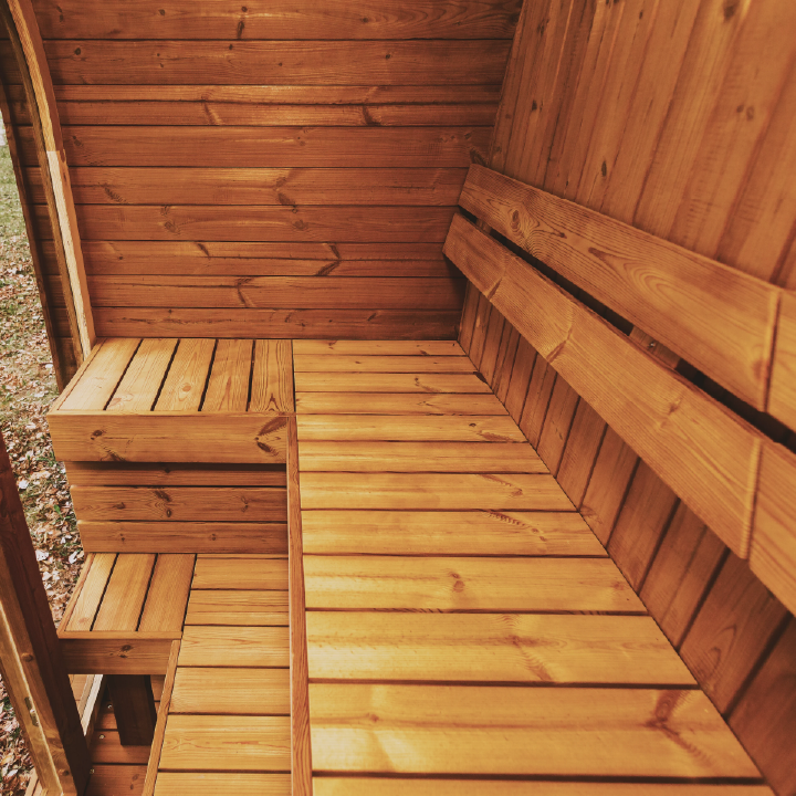 Mande MW12 ThermoWood Sauna for Your Perfect Backyard Retreat
