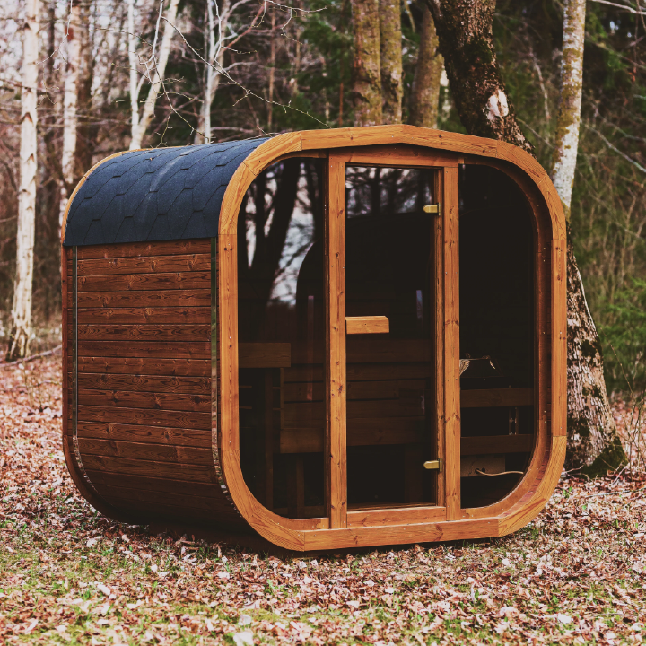 Mande MW12 ThermoWood Sauna for Your Perfect Backyard Retreat