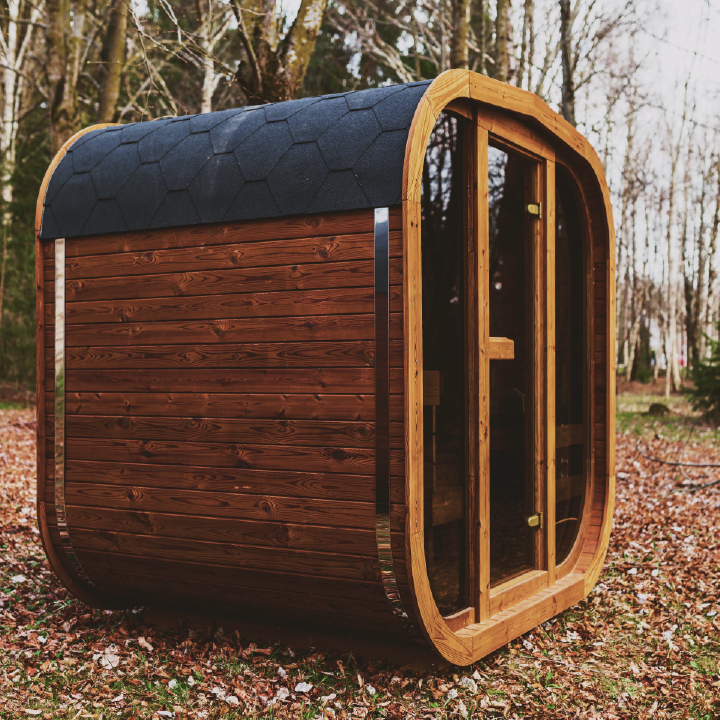 Mande MW12 ThermoWood Sauna for Your Perfect Backyard Retreat