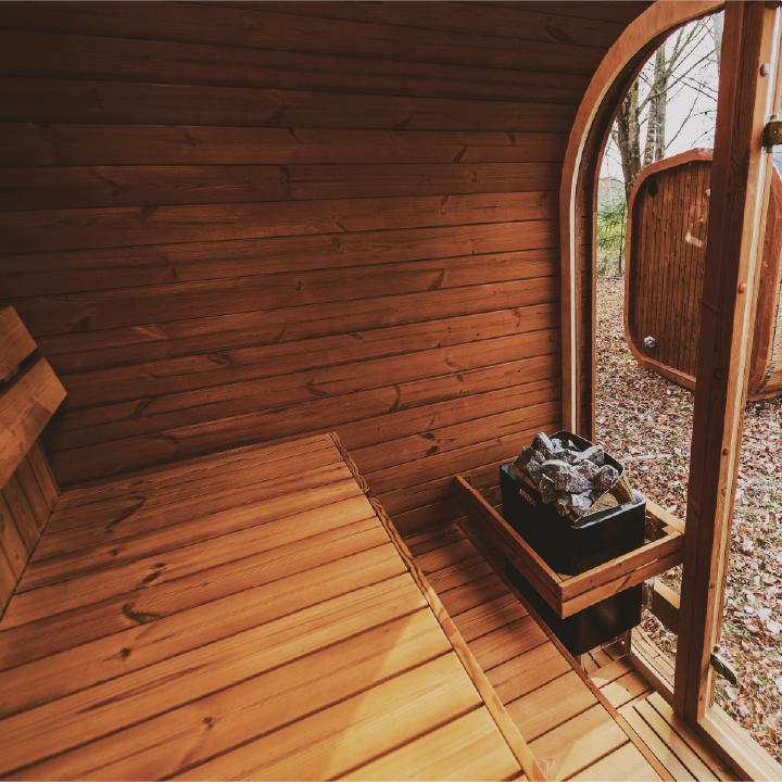 Mande MW12 ThermoWood Sauna for Your Perfect Backyard Retreat