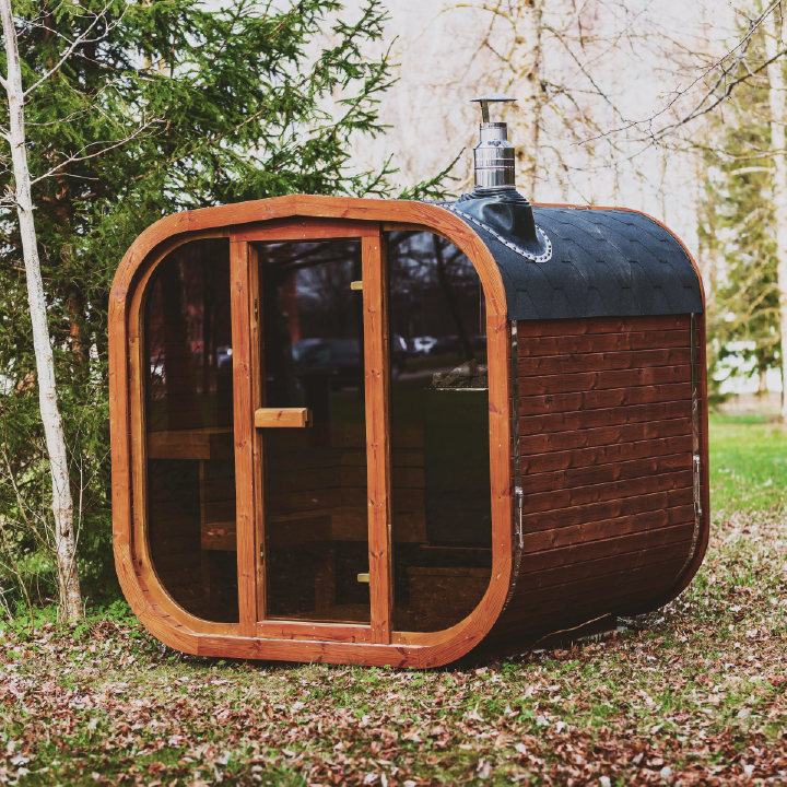 Mande MW12 ThermoWood Sauna for Your Perfect Backyard Retreat