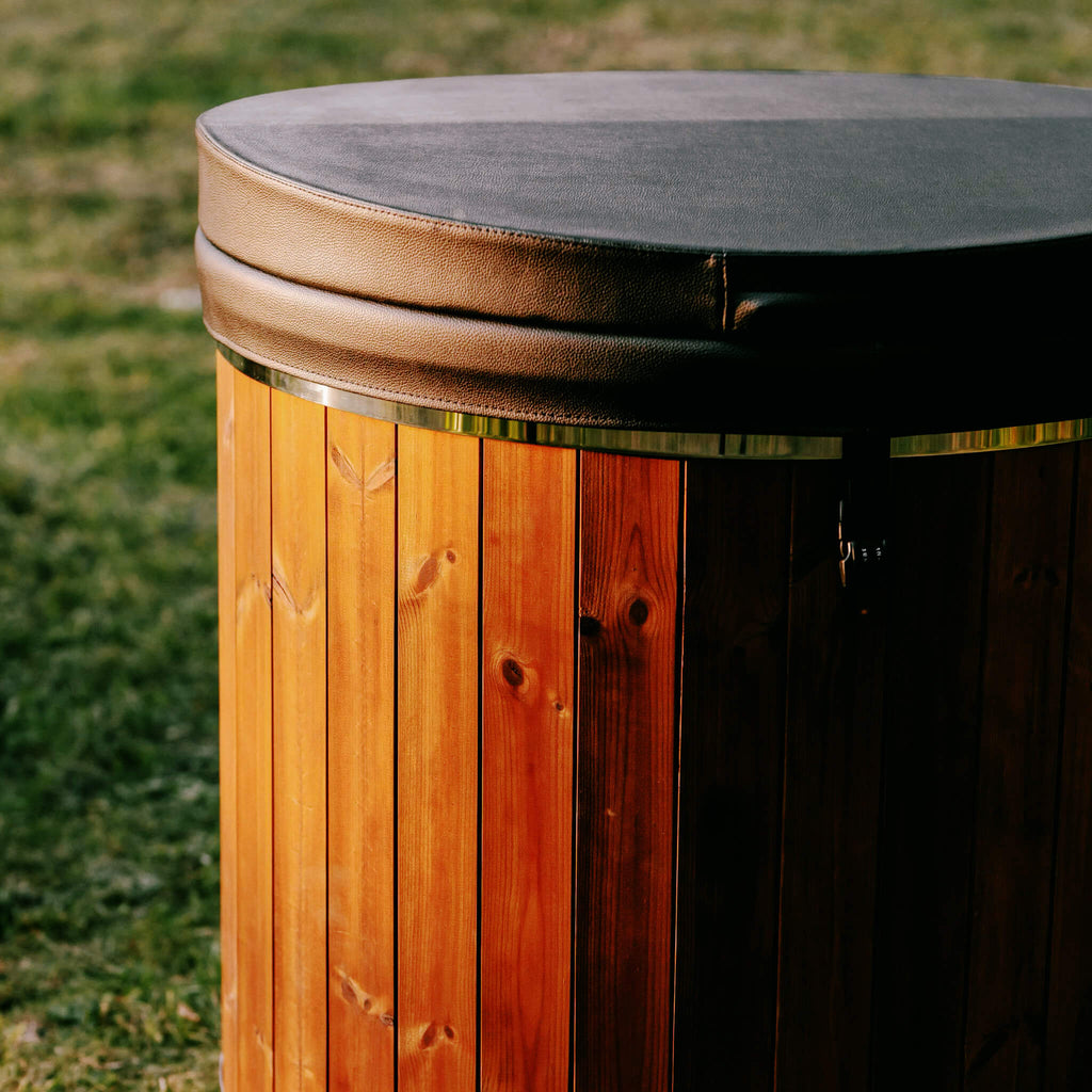 Premium 1-Person Fully Assembled ThermoWood Cold Plunge Tub
