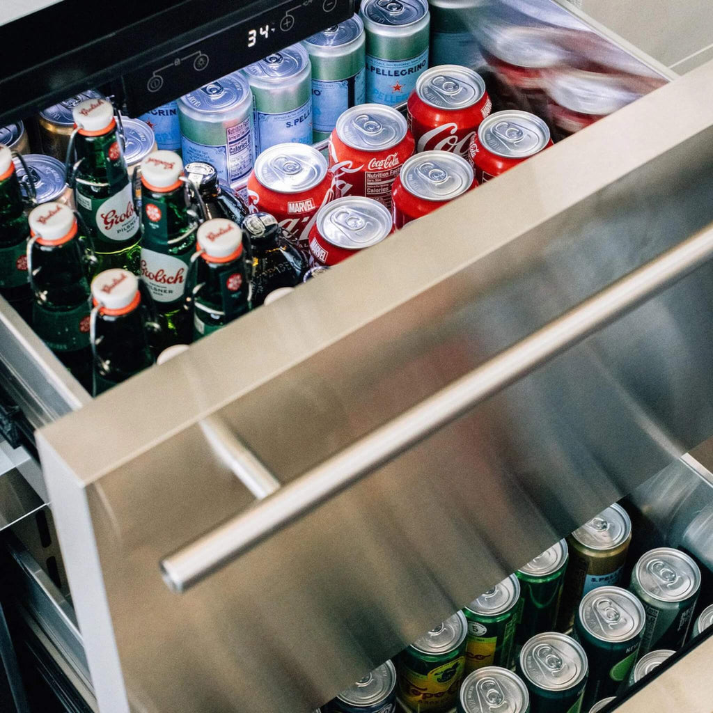 Summerset 24-Inch Outdoor Rated Double Drawer Refrigerator