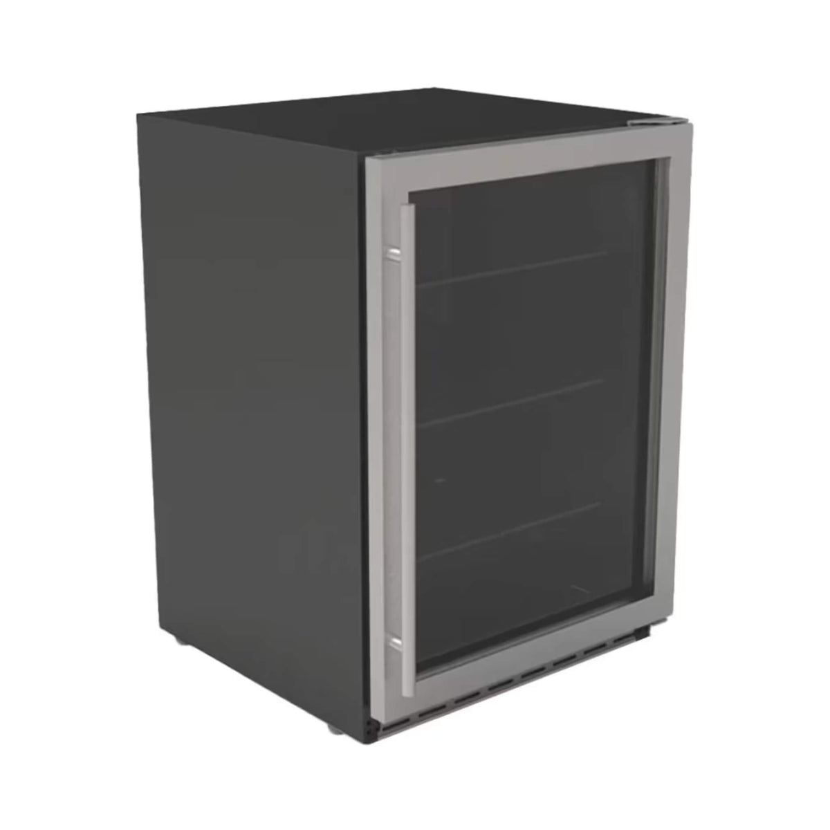 Summerset 24-Inch Outdoor Rated Refrigerator With Glass Door